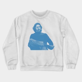 Adam Driver in Blue Crewneck Sweatshirt